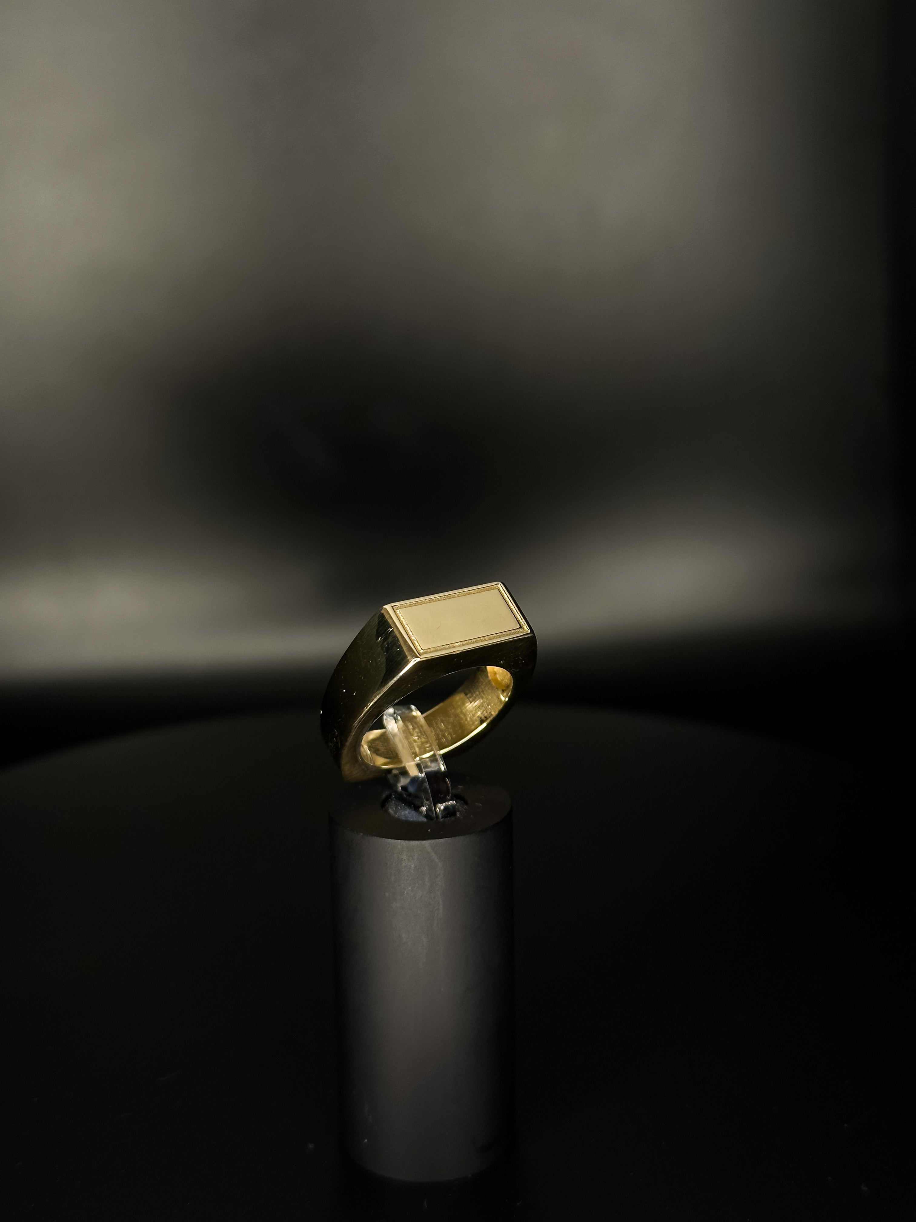 Signet ring in 18 karat gold